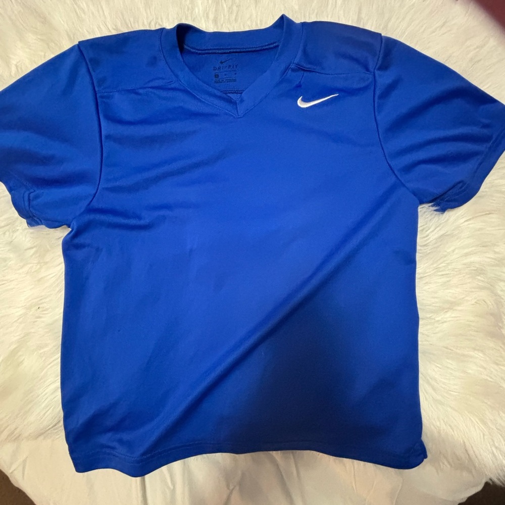 Nike Dri-FIT Royal Blue Tee